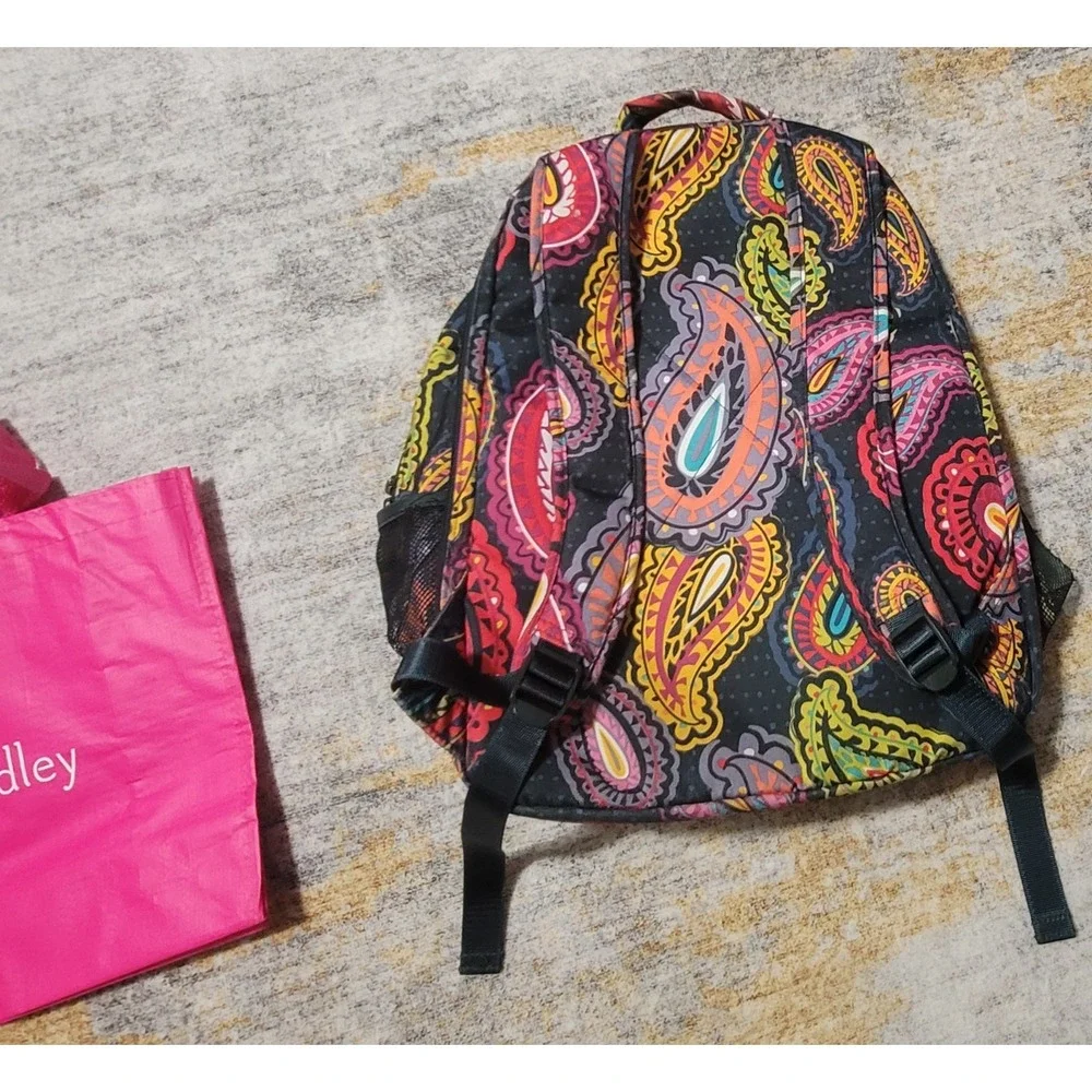 Vera Bradley Lighten‎ Up Essential Backpack in Twilight Paisley Pattern